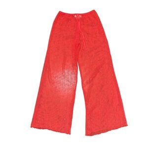 Vintage Jordan Taylor Sequin Mesh Swimsuit Cover up Pants Women's Size Small